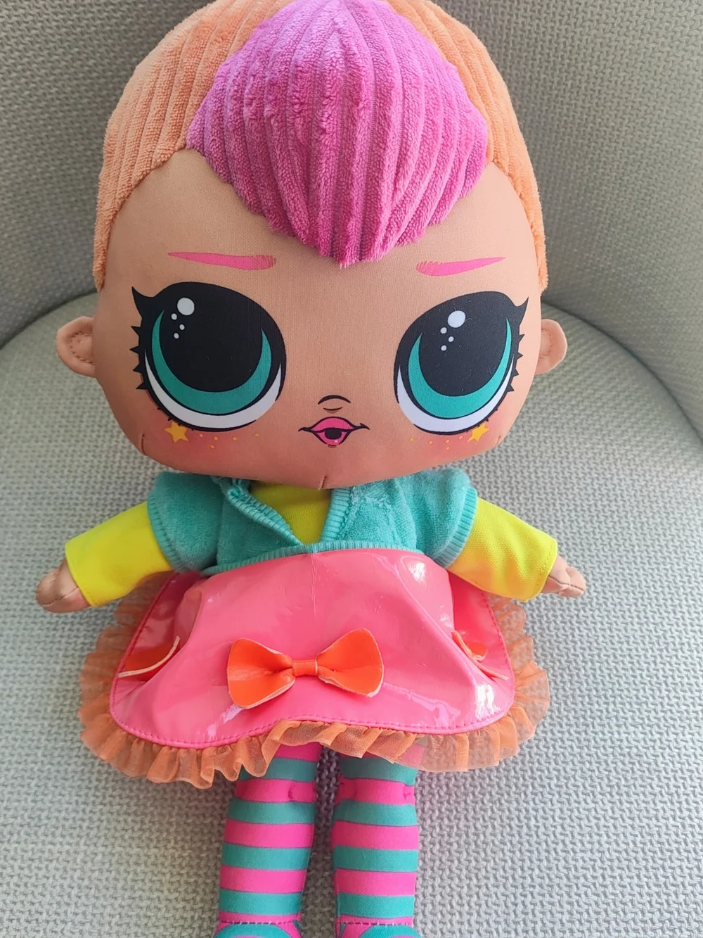 L.O.L. Surprise! Plush Doll Pink, Teal, Orange, Yellow